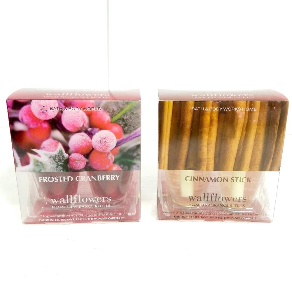 New 4 pc Bath & Body Works Home Wallflower refills